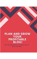 Plan and Grow Your Profitable Blog!