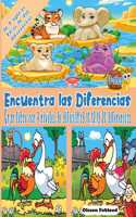 Encuentra las Diferencias: Mi Gran Libro de las Diferencias, Busca y Encuentra Libros Niños 5 años, Pasatiempos niños 6 años, libro con 10,12,15,20 diferencias para niños, niñ