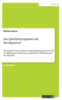 Das Sprachbioprogramm und Kreolsprachen