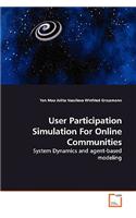 User Participation Simulation For Online Communities