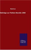 Beiträge zur Flotten-Novelle 1900: (German)