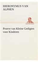 Proeve van Kleine Gedigten voor Kinderen