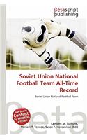 Soviet Union National Football Team All-Time Record
