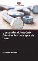 L'essentiel d'AutoCAD: Dévoiler les concepts de base