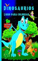Libro de colorear de dinosaurios para niños