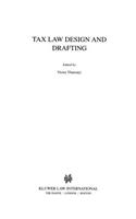 Tax Law Design and Drafting