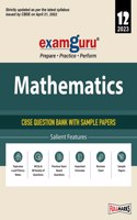 Examguru CBSE Class 12 Mathematics Chapterwise & Topicwise Question Bank Book for 2022-23 Exam (Includes MCQs, Previous Year Board Questions)