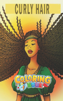 Curly Hair Coloring Book: Curly hair and Fresh Styles!: Coloring Book For kids (Other Fun Coloring Books For Adults, Teens, & Girls)