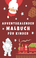 Adventskalender Malbuch für Kinder