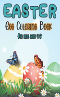 Easter Egg Coloring Book for Kids Ages 4-8