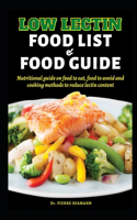 Low Lectin Food List and Food Guide