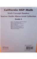 Harcourt School Publishers Math: Above Level Reader Teacher Guide Collection Grade 5