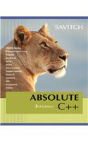 Absolute C++ & Codemate Acc& Mycodemate Pkg