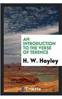 Introduction to the Verse of Terence