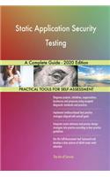 Static Application Security Testing A Complete Guide - 2020 Edition