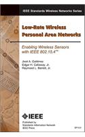 Low-Rate Wireless Personal Area Networks