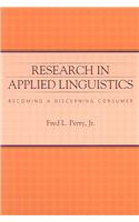 Research in Applied Linguistics