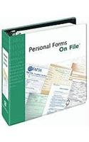 Personal Forms on File, 2009 Edition (2009)