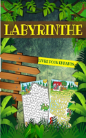 Livre De Labyrinthe Pour Enfants: Amusants Labyrinthes Pour Les Enfants, Garçons Et Filles Âgés De 4 À 8 Ans: Cahier D'activités De Labyrinthe Pour Enfants Avec Des Jeux De Labyrinth
