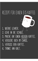 Rezept für einen Eiskaffee Werde Lehrer