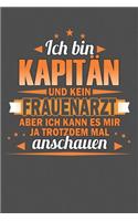 Ich Bin Kapitän Und Kein Frauenarzt Aber Ich Kann Es Mir Ja Trotzdem Mal Anschauen: Punktiertes Notizbuch mit 120 Seiten zum festhalten für Eintragungen aller Art
