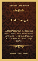 Hindu Thought