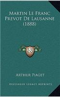 Martin Le Franc Prevot de Lausanne (1888)