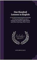 One Hundred Lessons in English