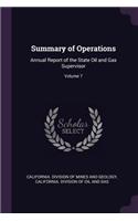 Summary of Operations
