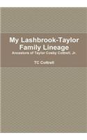 My Lashbrook-Taylor Lineage