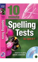 Ten Minute Spelling Tests for Ages 6-7