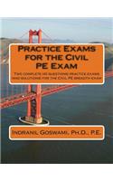Practice Exams for the Civil PE Examination