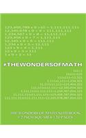 The Wonders of Math Notebook 1/2 inch squares 120 pages