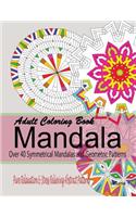 Adult Coloring Books Mandala