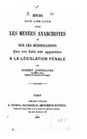 Étude sur les lois contre les menées anarchistes