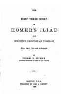 first three books of Homer's Iliad