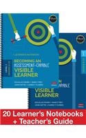 Becoming an Assessment-Capable Visible Learner, Grades 6-12, Level 1: Classroom Pack: 20 Learner's Notebooks + Teacher's Guide