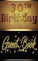 30TH Birthday Guest Book
