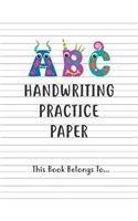 Kindergarten writing paper with lines Writing Paper for kids