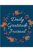 Daily Gratitude Journal: 200 Pages Inspirational Journal to Being More Positive & Having Less Stress