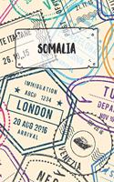 Somalia: Dotted Travel Diary Notebook or Journey Dotted Grid Journal - Holiday Trip Pocketbook for Men and Women with Dots