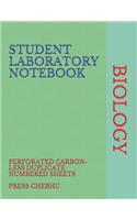 Student Laboratory Notebook: Biology(1 Botany Anatomy Experiments and Projects)