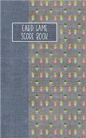 Card Game Score Book