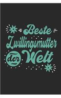 Beste Zwillingsmutter Der Welt: Schönes Cooles Beste Zwillingsmutter Der Welt Notizbuch - Planer - Tagebuch - DIN A5 - 120 Linierte Seiten - Lustiges Tolles Geschenk für Alle Neuen