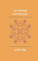 Free Your Mind with Expression. Gratitude Journal: BLANK 6'x9' LINED AFFIRMATION JOURNAL, GRATITUDE NOTEBOOK, GIFT APPRECIATION.