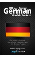 2000 Most Common German Words in Context