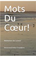 Mots Du Coeur!: Méditations Des Larmes!