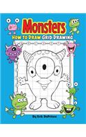 Monsters How To Draw Grid Drawing