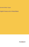 English Verses set to Hindu Music