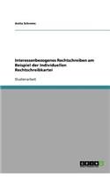 Interessenbezogenes Rechtschreiben am Beispiel der Individuellen Rechtschreibkartei: (German)